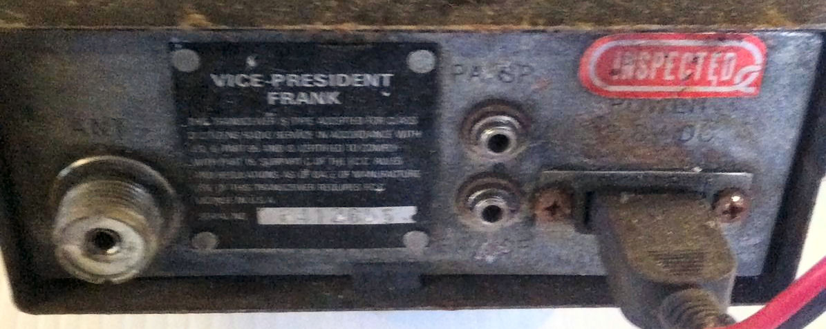 Vice-President Frank